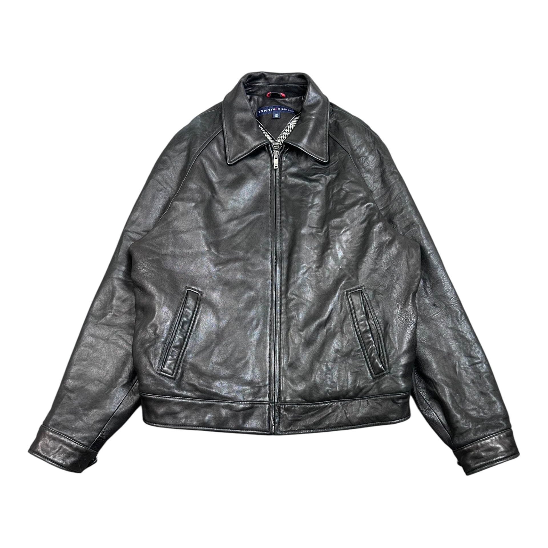 Kurtka skórzana Tommy Hilfiger