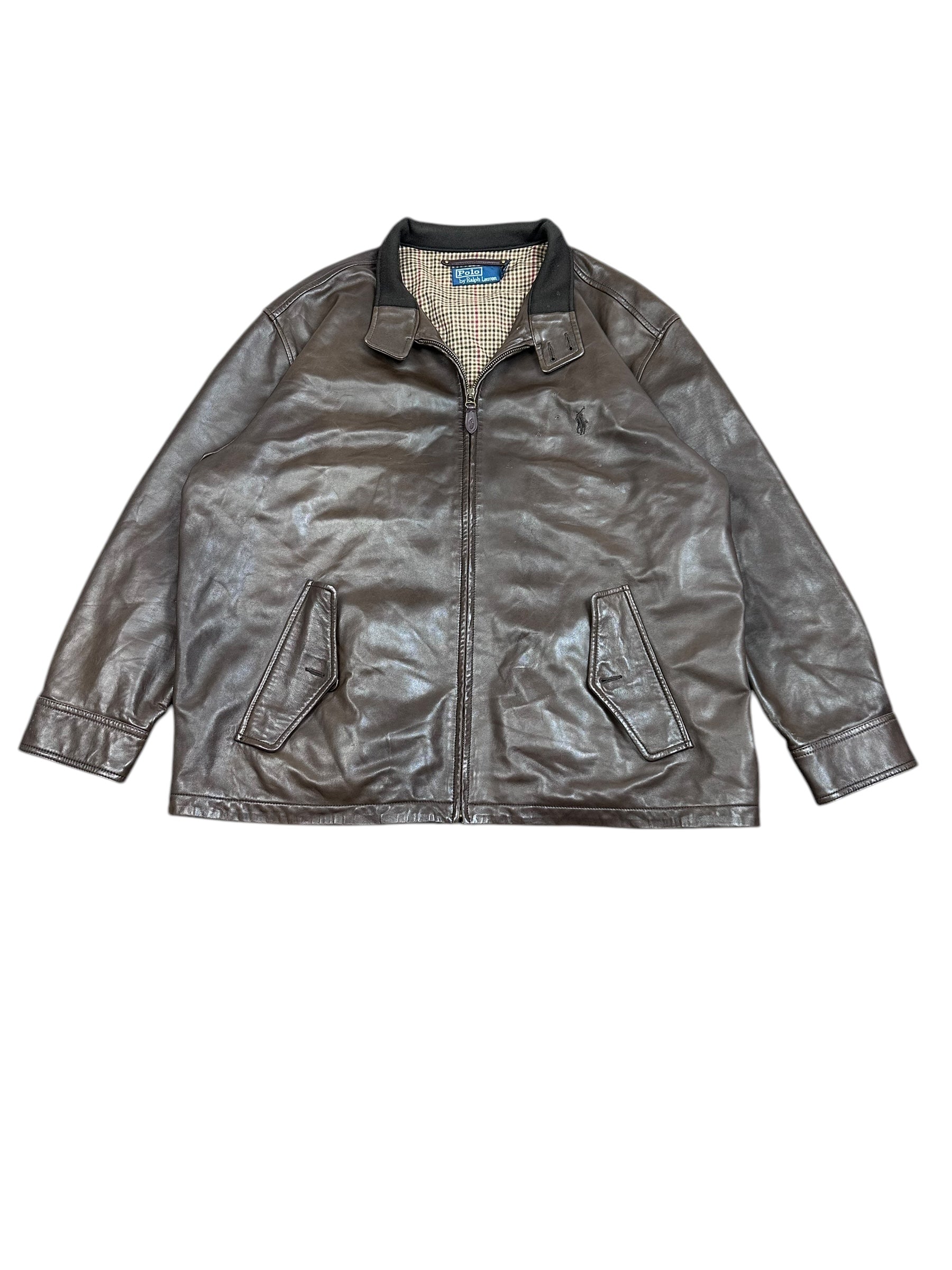 Kurtka skórzana Polo Ralph Lauren