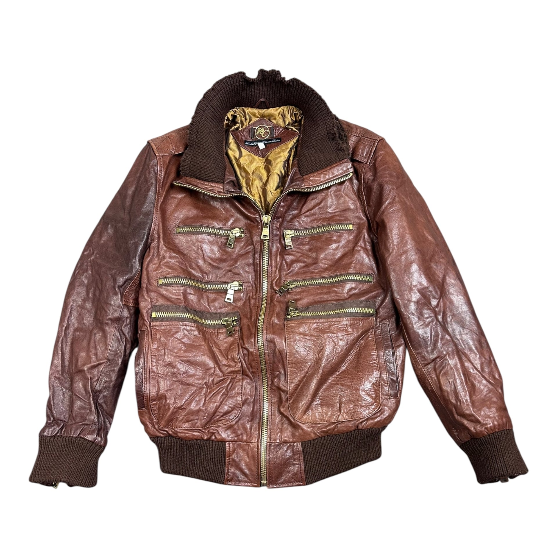 Kurtka skórzana K&C