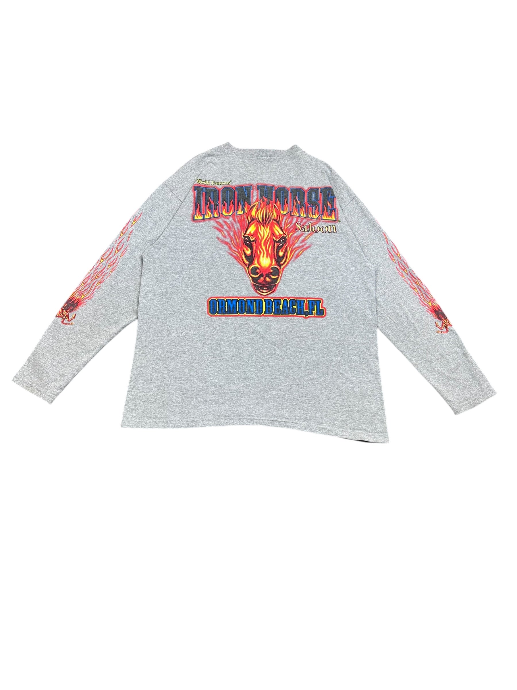 Long-sleeve Anvil Iron Horses