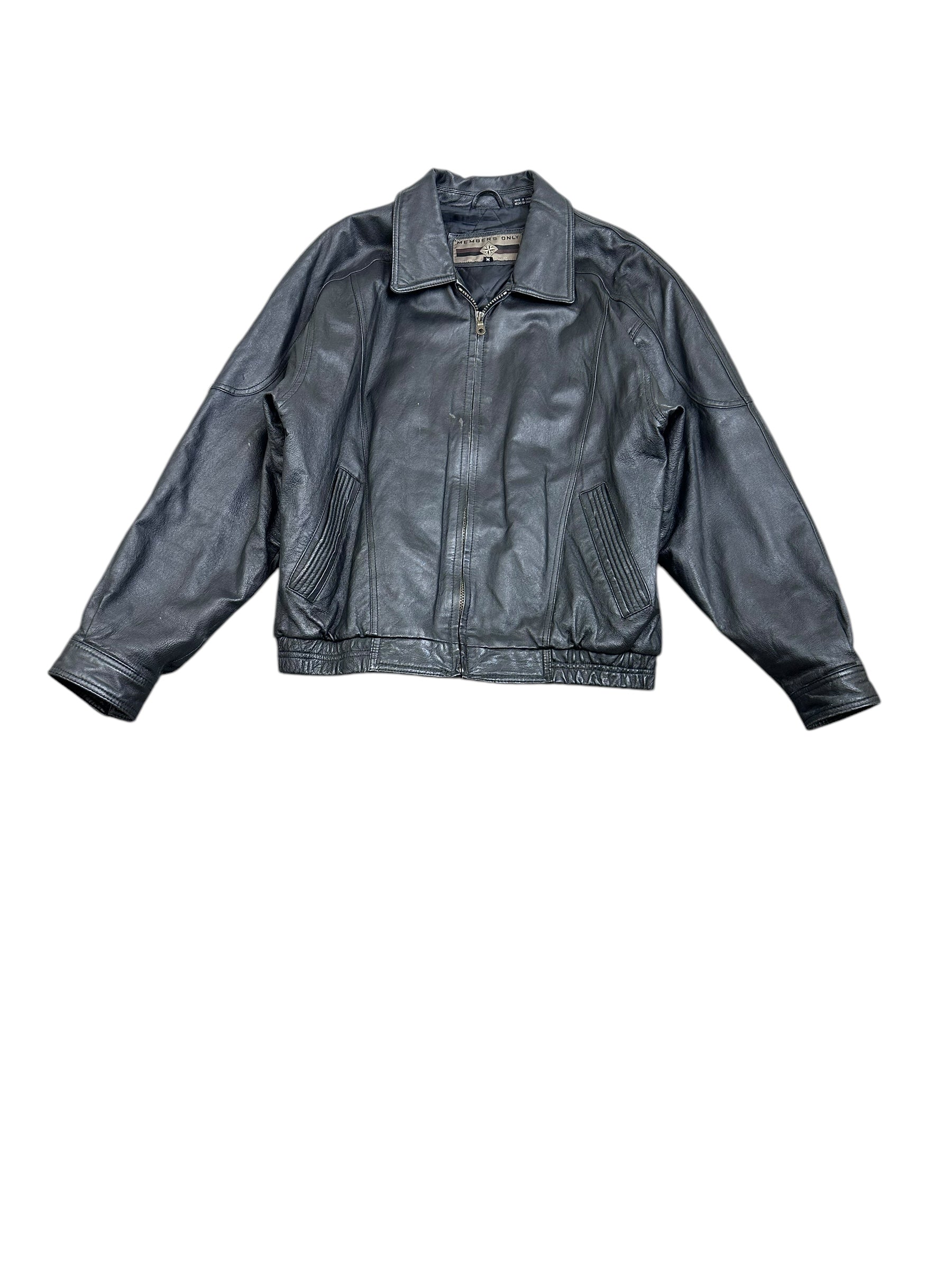 Kurtka skórzana Members Only