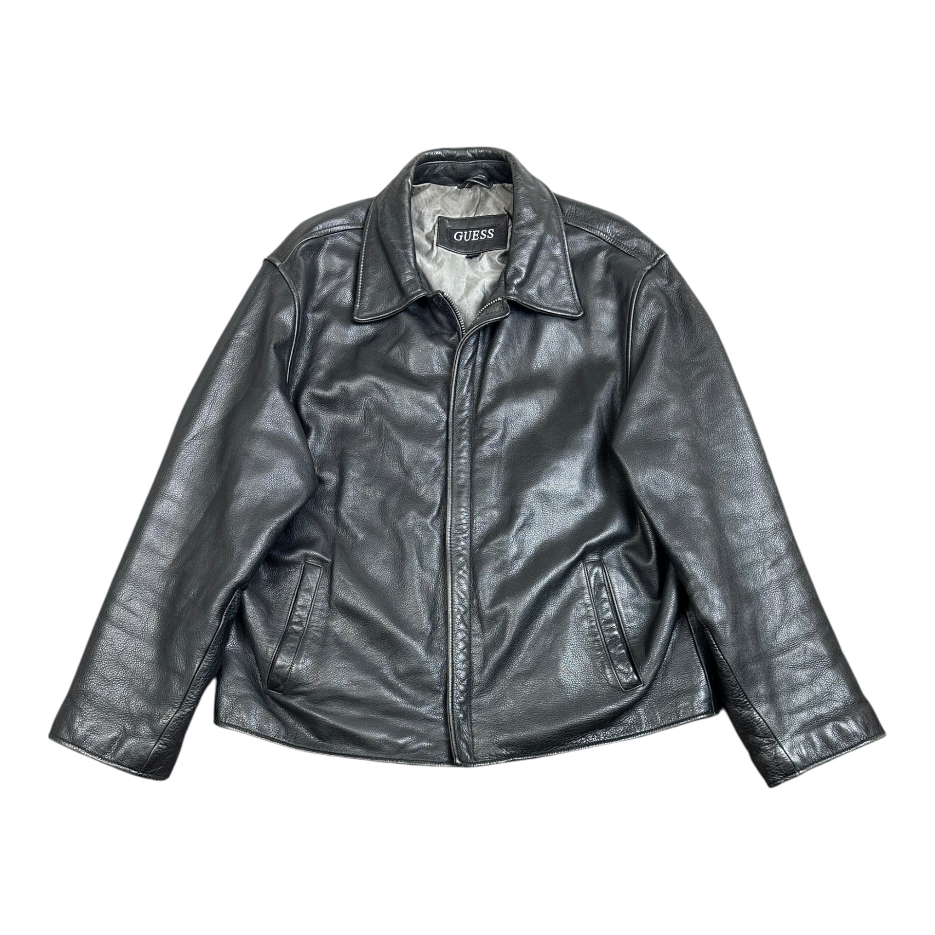 Skórzana kurtka Guess