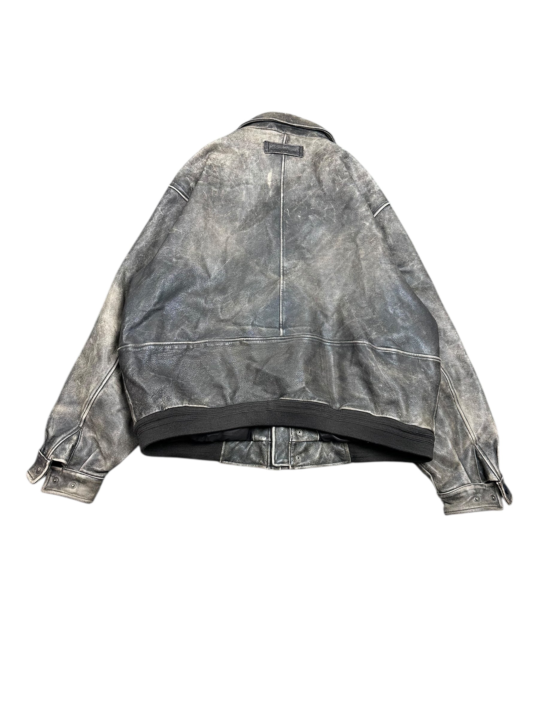 Kurtka skórzana Vintage