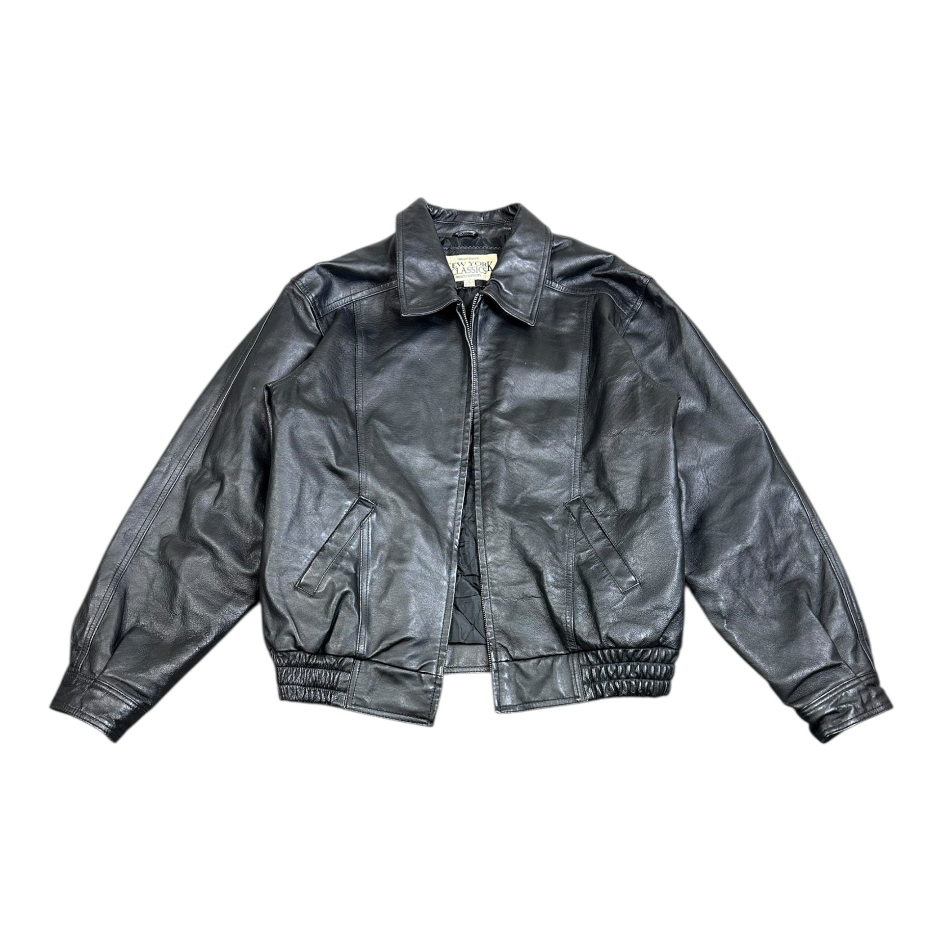 Kurtka skórzana New York Classics