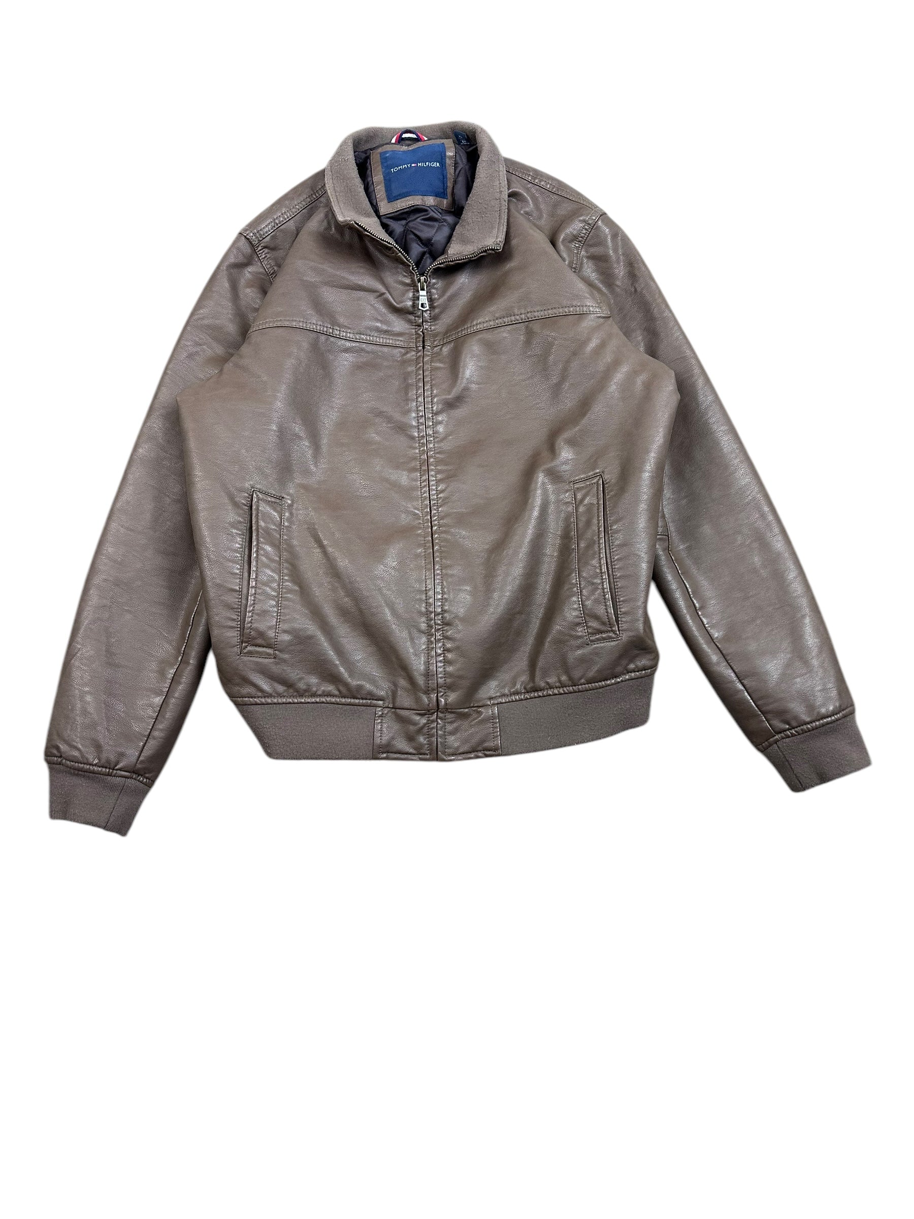 Kurtka skórzana Tommy Hilfiger
