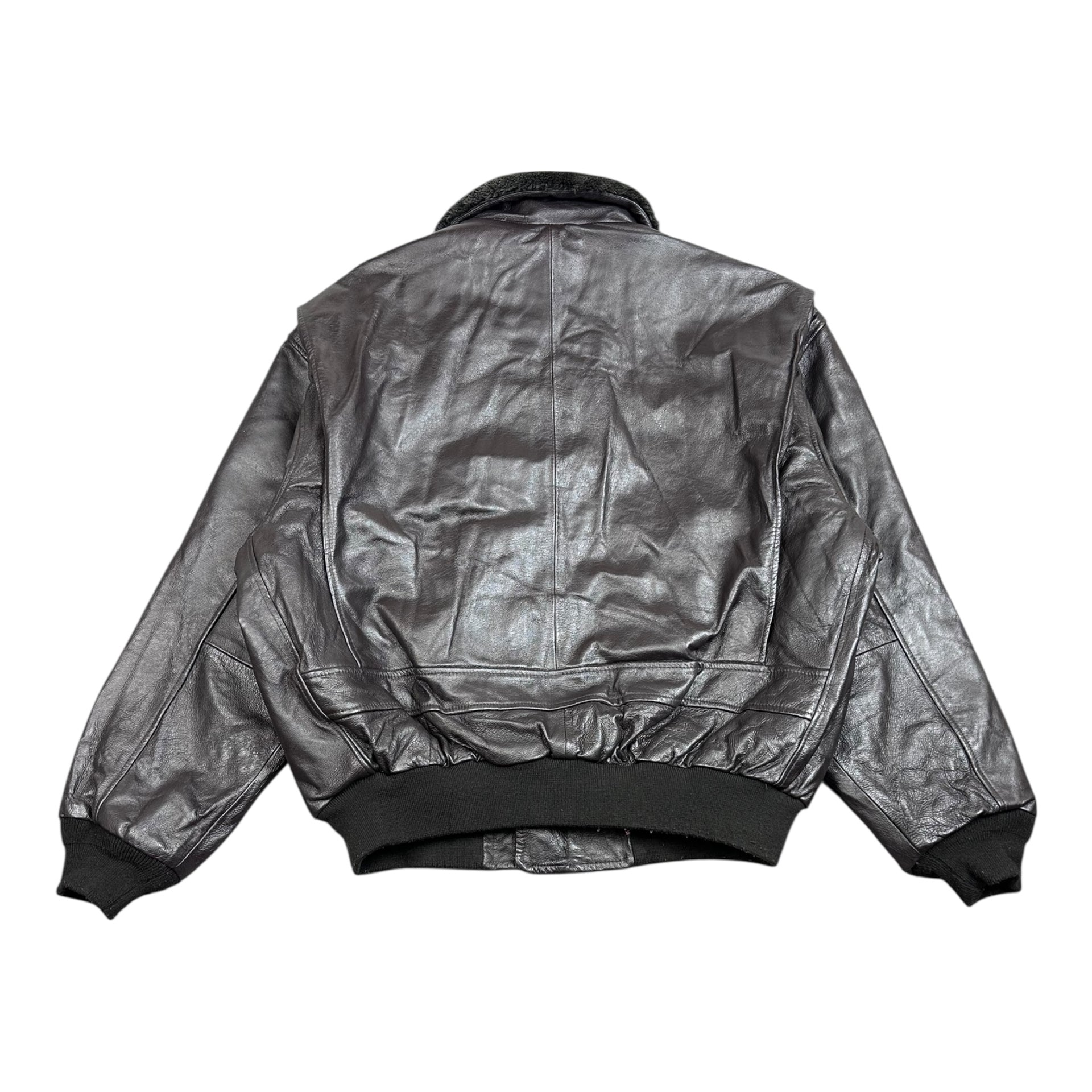 Kurtka skórzana Navy