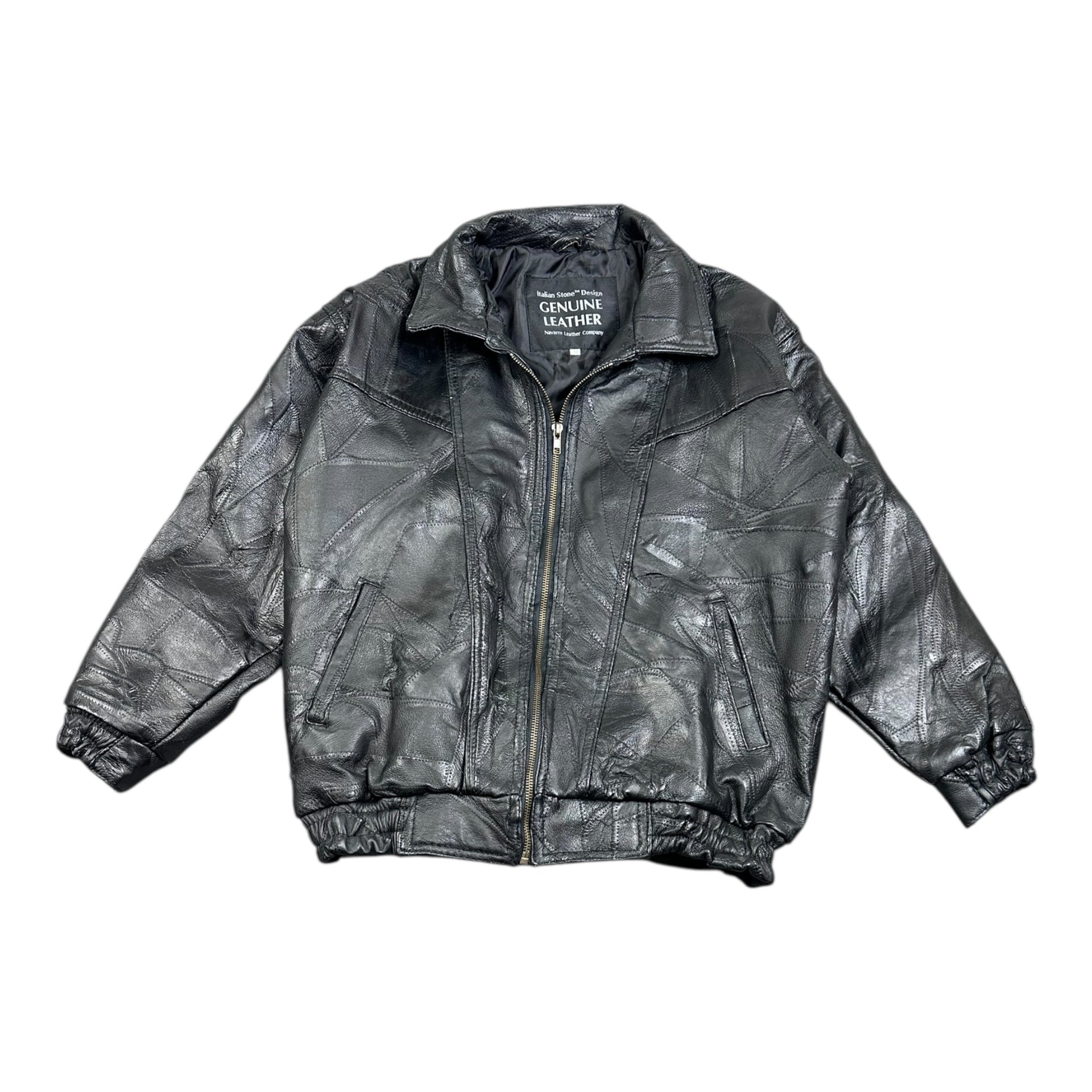 Kurtka skórzana Genuine Leather